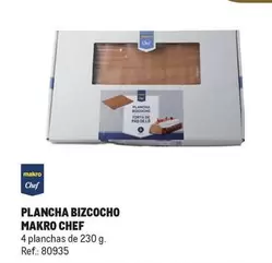 Oferta de Makro - Plancha Bizcocho en Makro