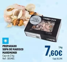 Oferta de Maremundi - Preparado Sopa De Marisco por 7,6€ en Makro