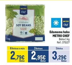 Oferta de Chef - Edamame Haba por 3,29€ en Makro