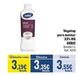 Oferta de Debic - Vegetop Para Montar 33% Mg por 3,55€ en Makro