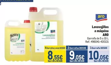 Oferta de Aro - Lavavajillas A Máquina por 10,05€ en Makro