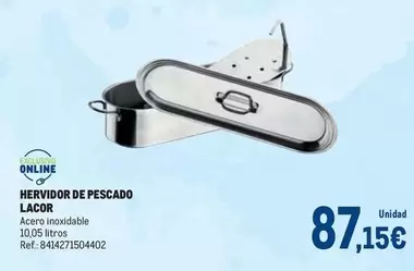 Oferta de Hervidor De Pescado por 87,15€ en Makro