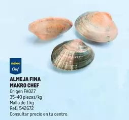 Oferta de Makro - Almeja Fina en Makro