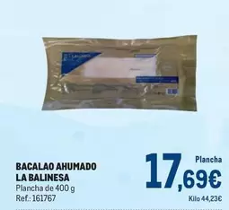 Oferta de La Balinesa - Bacalao Ahumado por 17,69€ en Makro