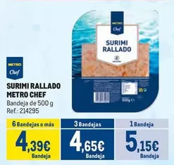 Oferta de Chef - Surimi Rallado por 5,15€ en Makro