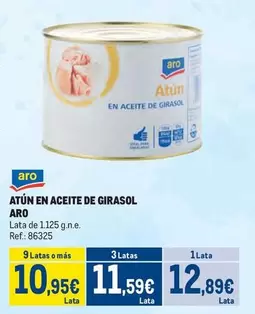 Oferta de Aro - Atún En Aceite De Girasol por 12,89€ en Makro