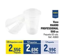 Oferta de Makro - Vaso Professional por 2,99€ en Makro