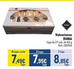 Oferta de Rioba - Valencianas por 8,85€ en Makro