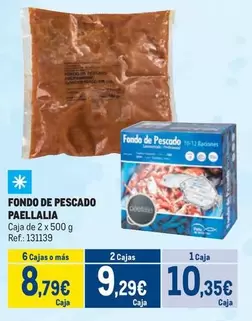 Oferta de Paellalia - Fondo De Pescado por 10,35€ en Makro