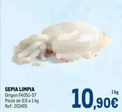 Oferta de Origen - Sepia Limpia por 10,9€ en Makro