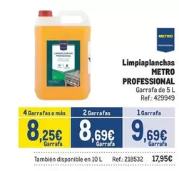 Oferta de Metro Professional - Limpiaplanchas por 9,69€ en Makro