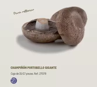 Oferta de Champiñón Portobello Gigante en Makro