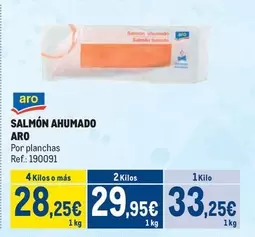 Oferta de Aro - Salmón Ahumado por 33,25€ en Makro