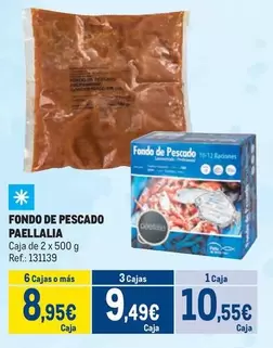 Oferta de Paellalia - Fondo De Pescado por 10,55€ en Makro