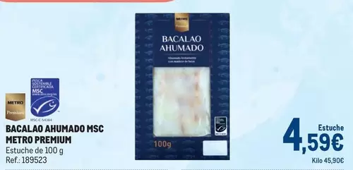 Oferta de Premium - Bacalao Ahumado Msc por 4,59€ en Makro