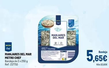 Oferta de Chef -  Manjares Del Mar por 5,65€ en Makro