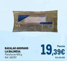 Oferta de La Balinesa - Bacalao Ahumado por 19,39€ en Makro