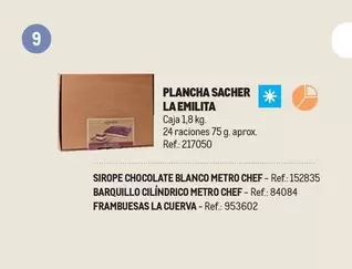 Oferta de La Emilita - Plancha Sacher en Makro
