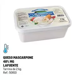Oferta de Lafuente - Queso Mascarpone 48% Mg en Makro
