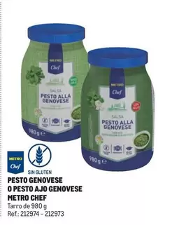 Oferta de Chef - Pesto Genovese O Pesto Ajo Genovese en Makro