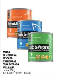 Oferta de Paellalia - Fondo De Montana, Pescado O Verduras Concentrado en Makro