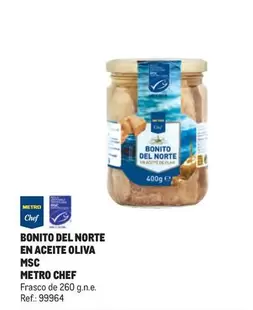 Oferta de Chef - Bonito Del Norte En Aceite Oliva Msc en Makro