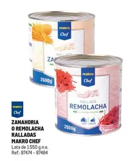 Oferta de Makro - Zanahoria O Remolacha Ralladas en Makro