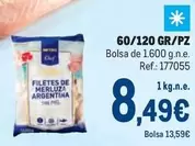 Oferta de Chef - 60/120 Gr/pz por 8,49€ en Makro