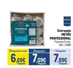 Oferta de Metro Professional - Estropajo por 7,89€ en Makro