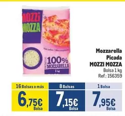 Oferta de Mozzarella Picada por 7,95€ en Makro