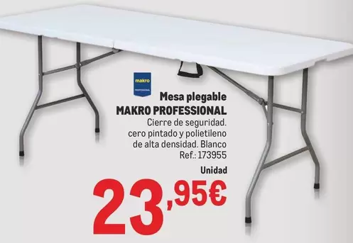 Oferta de Makro - Makro Professional por 23,95€ en Makro