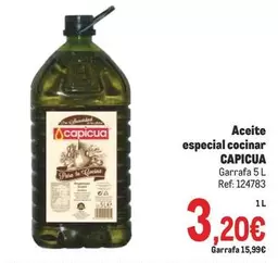 Oferta de Capicua - Aceite Especial Cocinar por 3,2€ en Makro