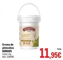 Oferta de Borges - Crema De Pistachos por 11,95€ en Makro