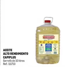 Oferta de Capiplus - Aceite Alto Rendimiento en Makro