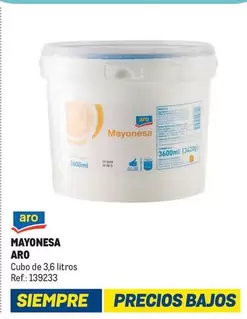 Oferta de Aro - Mayonesa en Makro