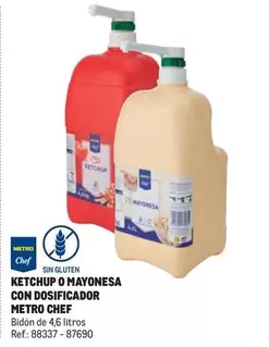 Oferta de Chef - Ketchup O Mayonesa Con Dosificador en Makro