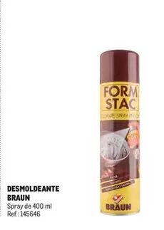 Oferta de Braun - Desmoldeante en Makro