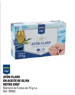 Oferta de Chef - Atun Claro En Aceite De Oliva en Makro