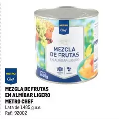 Oferta de Chef - Mezcla De Frutas En Almibar Ligero en Makro