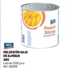 Oferta de Aro - Melocotón Gajo En Almíbar en Makro