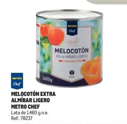 Oferta de Chef - Melocoton Extra Almibar Ligero en Makro