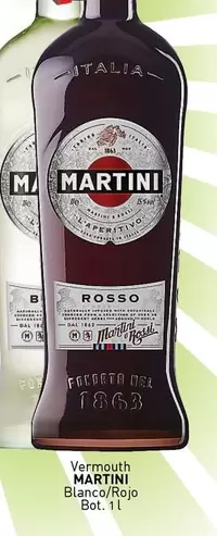 Oferta de Martini - Vermouth Blanco/rojo en Cuevas Cash