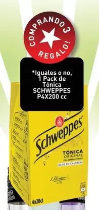 Oferta de Schweppes - Tonica en Cuevas Cash