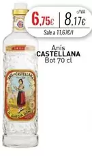 Oferta de Castellana - Anís por 6,75€ en Cuevas Cash