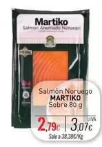 Oferta de Martiko - Salmon Noruego Sobre por 2,79€ en Cuevas Cash