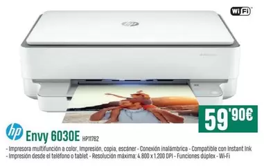 Oferta de HP - Envy 6030E por 59,9€ en PCBox