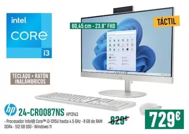 Oferta de Intel - 24-cr0087ns por 729€ en PCBox