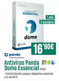 Oferta de Panda - Antivirus Dome Essencial PS183 por 16,9€ en PCBox