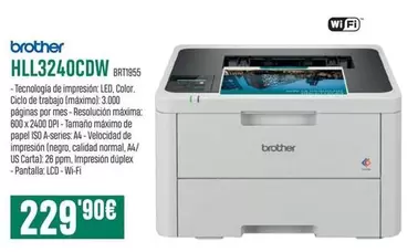 Oferta de Brother - HLL3240CDW por 229,9€ en PCBox