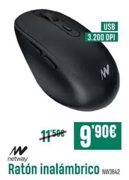 Oferta de Netway - Raton Inalámbrico por 9,9€ en PCBox